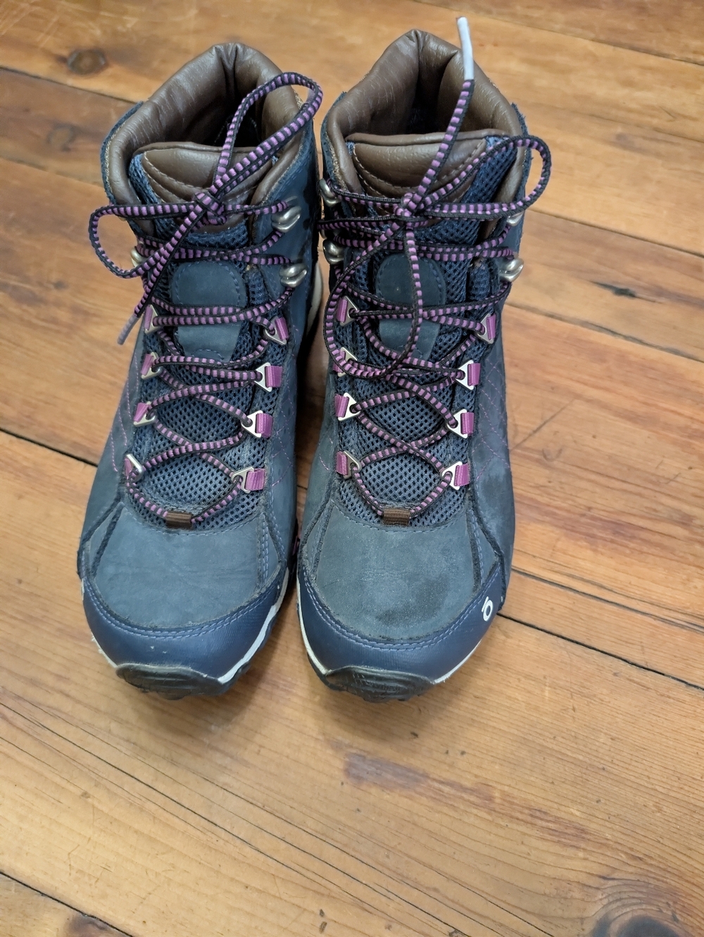 Oboz Ladies Hiking Boots Navy Size 8